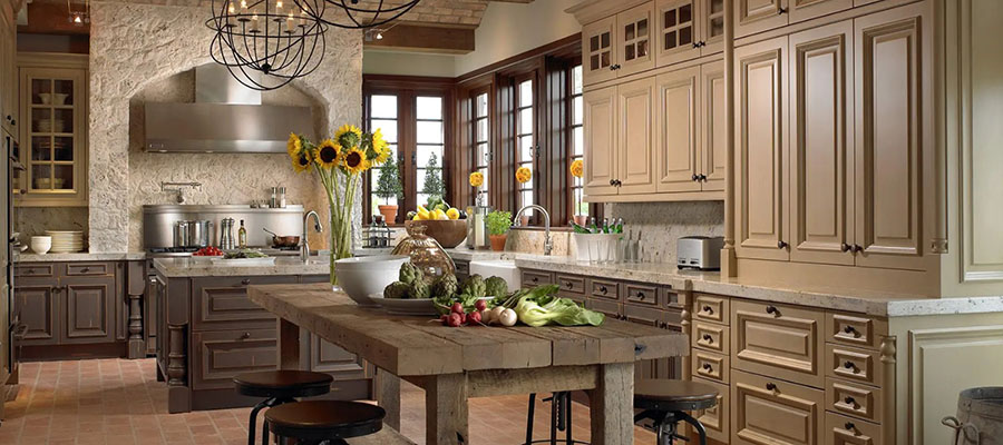 Кухни в рустикальном стиле