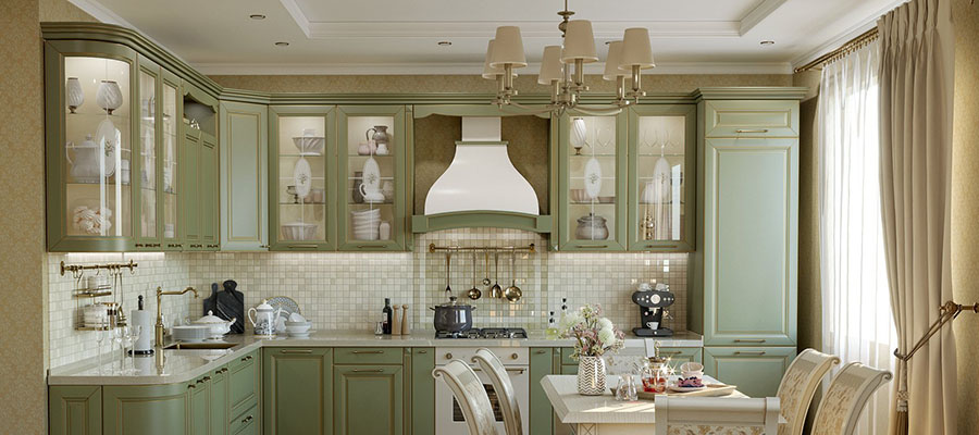 Кухни в стиле прованс